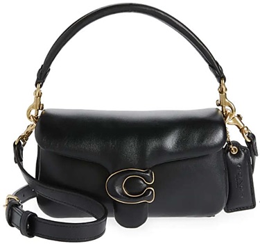 5-1 Coach Tabby 18 Pillow Leather Shoulder Bag