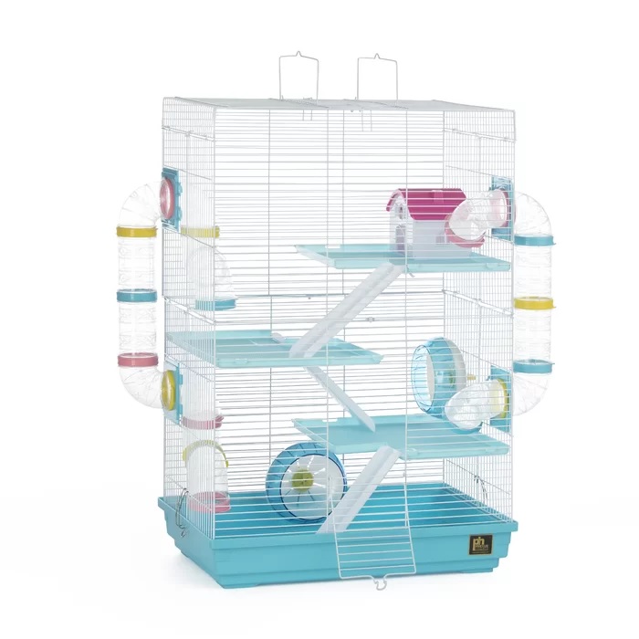 11-1 Camargo Hamster Gerbil Cage with Ramp